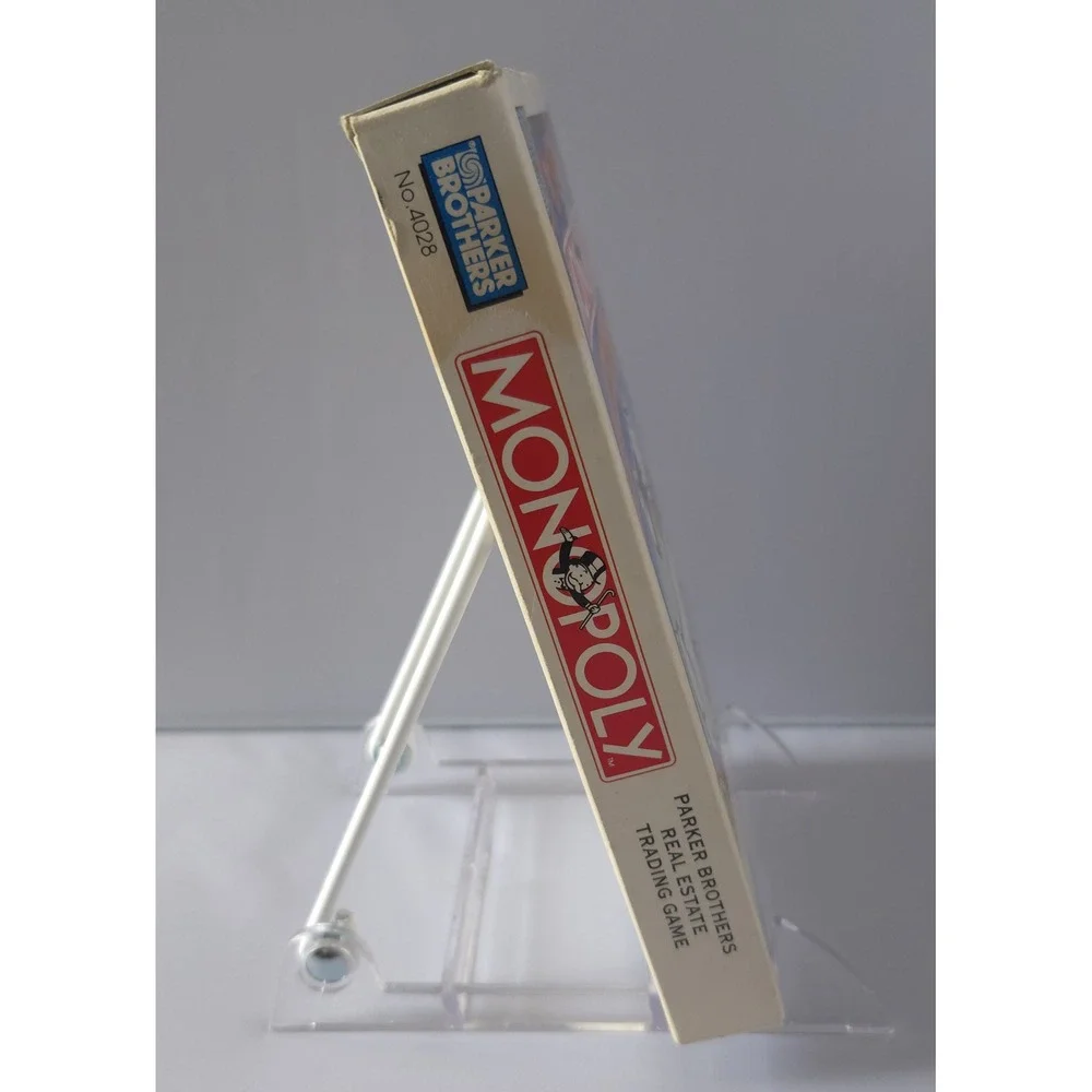 Parker Brothers No. 4028 Monopoly NES Video‎ Game CIB Nintendo NTSC-U